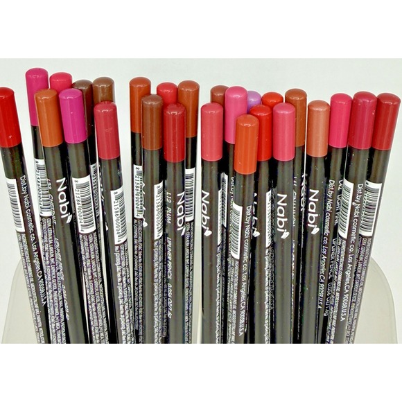 nabi Other - NABI 27 Colors Lip Liner Pencils Set Smooth Liner Various Colors 7.5" Long